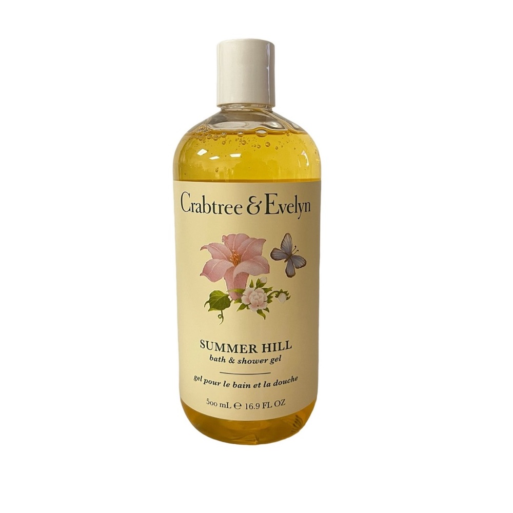 Crabtree & Evelyn Summer Hill Bath & Shower Gel Body Wash 16.9 fl oz
